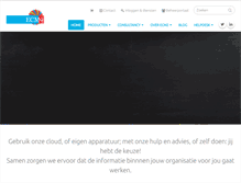 Tablet Screenshot of ecm2.nl